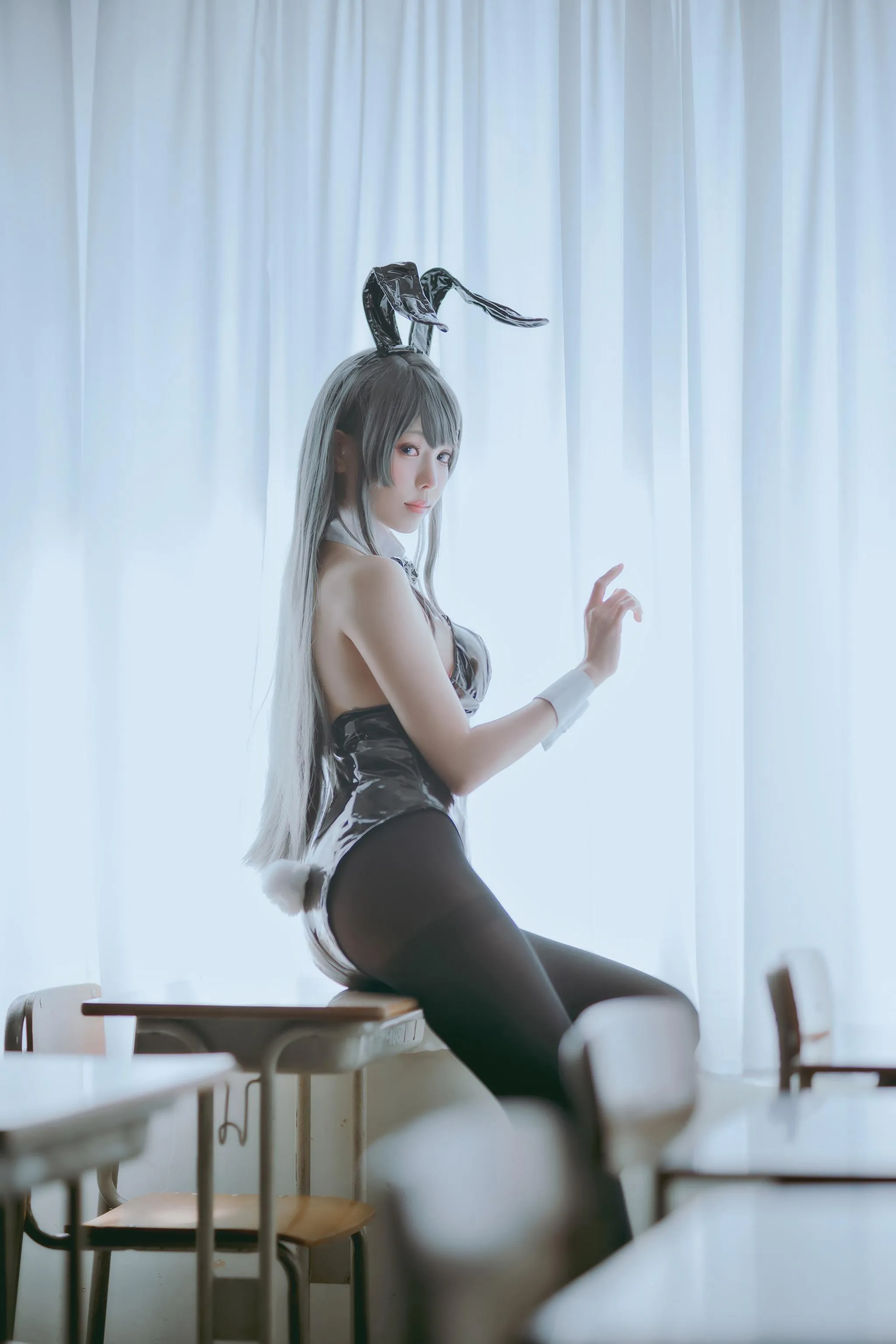 ElyEE子 – NO.84 麻衣學姊 [50P]插图9